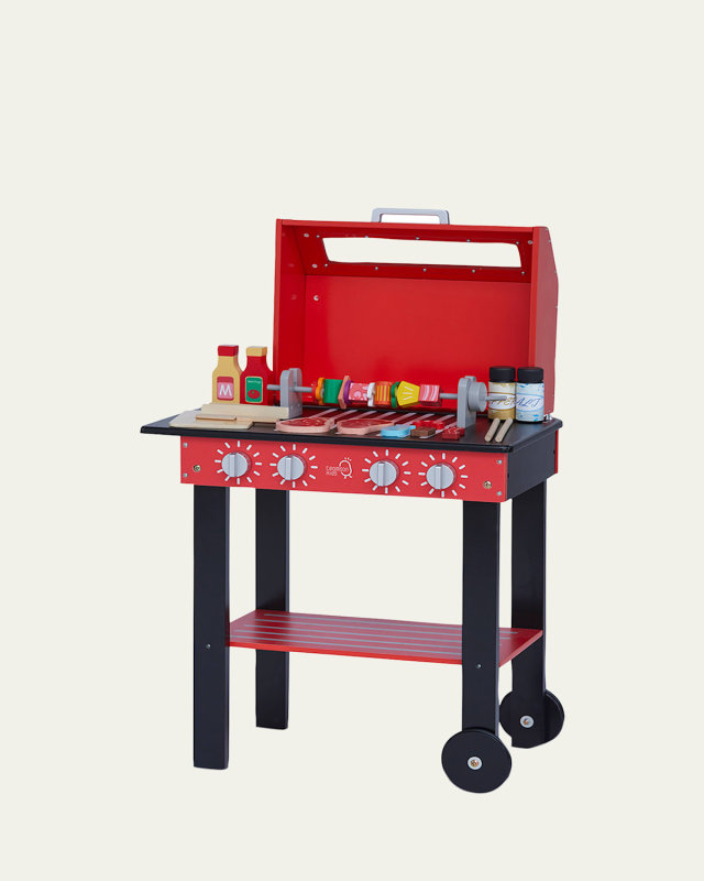 Little Helper Backyard BBQ Play Stand Play Kitchen